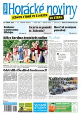 E-magazín Horácké Noviny Čtvrtek 25.6.2020 č. 041 - Horácké noviny