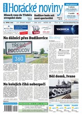 E-magazín Horácké Noviny Pátek 23.8.2019 č. 063 - Horácké noviny