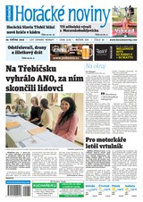 E-magazín Horácké Noviny Středa 29.5.2019 č. 039 - Horácké noviny