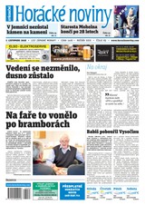 E-magazín Horácké Noviny Středa 7.11.2018 č. 083 - Horácké noviny