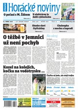 E-magazín Horácké Noviny Středa 25.4.2018 č. 031 - Horácké noviny