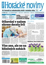 E-magazín Horácké Noviny Čtvrtek 18.2.2021 č. 007 - Horácké noviny