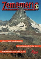 E-magazín Zeměměřič Zeměměřič 8+9/2001 - Klaudian