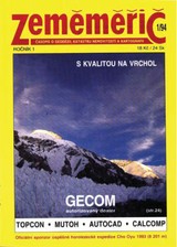 E-magazín Zeměměřič Zeměměřič 1/94 - Klaudian