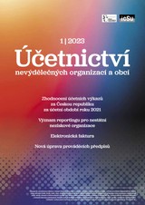 E-magazín Účetnictví nevýdělečných organizací a obcí č. 1/2023 - Svaz účetních České republiky, z. s.
