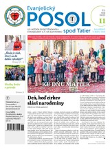 E-magazín Evanjelický posol spod Tatier 11/2023 - TRANOSCIUS a.s.