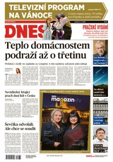 E-magazín MF DNES - 14.12.2023 - MAFRA, a.s.