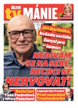 E-magazín Blesk Tv manie - 13.1.2024 - CZECH NEWS CENTER a. s.