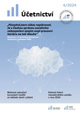 E-magazín Účetnictví č. 4/2024 - Svaz účetních České republiky, z. s.