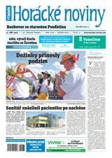 E-magazín Horácké noviny 37/2024 - Horácké noviny