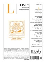 E-magazín Listy 4/2019 - Listy, dvouměsíčník pro kulturu a dialog