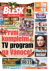 E-magazín Blesk - 22.11.2024 - CZECH NEWS CENTER a. s.
