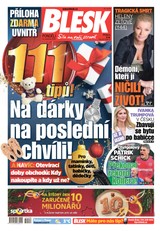 E-magazín Blesk - 23.12.2024 - CZECH NEWS CENTER a. s.