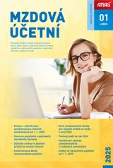 E-magazín Mzdová Účetní 1/25 - ANAG, spol. s r.o.