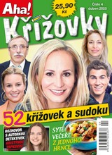 E-magazín AHA! KŘÍŽOVKY - 4/2025 - CZECH NEWS CENTER a. s.