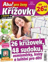 E-magazín Aha! pro ženy křížovky 4/2025 - CZECH NEWS CENTER a. s.
