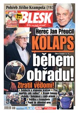 E-magazín Blesk - 09.08.2025 - CZECH NEWS CENTER a. s.