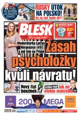 E-magazín Blesk - 11.09.2025 - CZECH NEWS CENTER a. s.