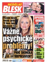 E-magazín NEDĚLNÍ BLESK - 14.09.2025 - CZECH NEWS CENTER a. s.