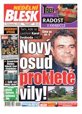 E-magazín NEDĚLNÍ BLESK - 02.11.2025 - CZECH NEWS CENTER a. s.