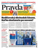 Denník Pravda 15. 1. 2026