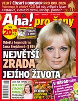 E-magazín AHA! PRO ŽENY - 8/2026 - CZECH NEWS CENTER a. s.