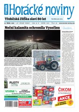 E-magazín Horácké noviny 08/2026 - Horácké noviny