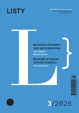 E-magazín Listy 3/2026 - Listy, dvouměsíčník pro kulturu a dialog