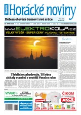 E-magazín Horácké noviny 34/2026 - Horácké noviny