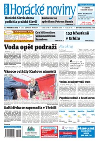 E-magazín Horácké Noviny Pátek 11.12.2015 č. 96 - Horácké noviny