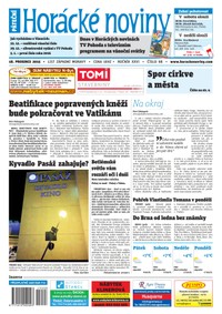 E-magazín Horácké Noviny Pátek 18.12.2015 č. 98 - Horácké noviny