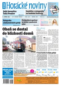 E-magazín Horácké Noviny Úterý 11.8.2015 č. 62 - Horácké noviny