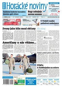 E-magazín Horácké Noviny pátek 13.3.2015 č. 21 - Horácké noviny