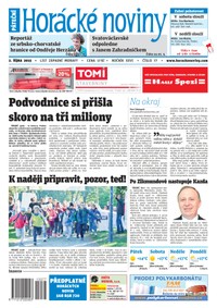 E-magazín Horácké Noviny Pátek 2.10.2015 č. 77 - Horácké noviny