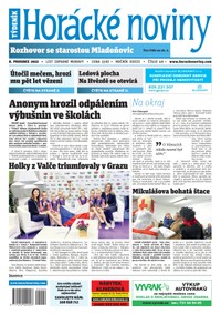 E-magazín Horácké Noviny Čtvrtek 8.12.2022 č. 049 - Horácké noviny