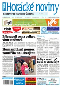 E-magazín Horácké Noviny Čtvrtek 17.3.2022 č. 011 - Horácké noviny