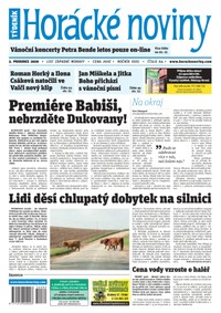 E-magazín Horácké Noviny Čtvrtek 3.12.2020 č. 064 - Horácké noviny
