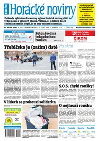 E-magazín Horácké Noviny Pátek 20.3.2020 č. 023 - Horácké noviny
