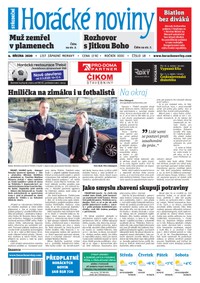 E-magazín Horácké Noviny Středa 4.3.2020 č. 018 - Horácké noviny