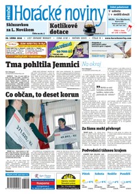E-magazín Horácké Noviny Pátek 29.1.2016 č. 008 - Horácké noviny