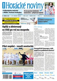E-magazín Horácké Noviny Úterý 23.2.2016 č. 015 - Horácké noviny