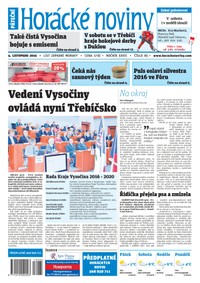 E-magazín Horácké Noviny Pátek 4.11.2016 č. 085 - Horácké noviny