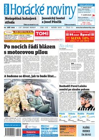 E-magazín Horácké Noviny Pátek 16.9.2016 č. 072 - Horácké noviny