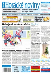 E-magazín Horácké Noviny Pátek 9.9.2016 č. 070 - Horácké noviny