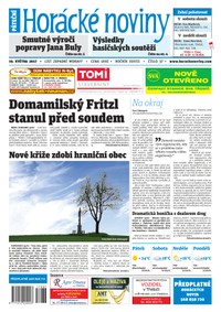 E-magazín Horácké Noviny Pátek 19.5.2017 č. 037 - Horácké noviny