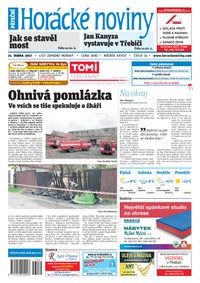 E-magazín Horácké Noviny Pátek 21.4.2017 č. 031 - Horácké noviny
