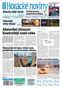 E-magazín Horácké Noviny Středa 30.1.2019 č. 008 - Horácké noviny