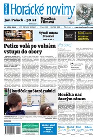 E-magazín Horácké Noviny Středa 16.1.2018 č. 004 - Horácké noviny