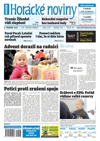 E-magazín Horácké Noviny Pátek 6.12.2019 č. 093 - Horácké noviny