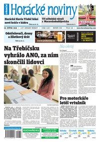 E-magazín Horácké Noviny Středa 29.5.2019 č. 039 - Horácké noviny